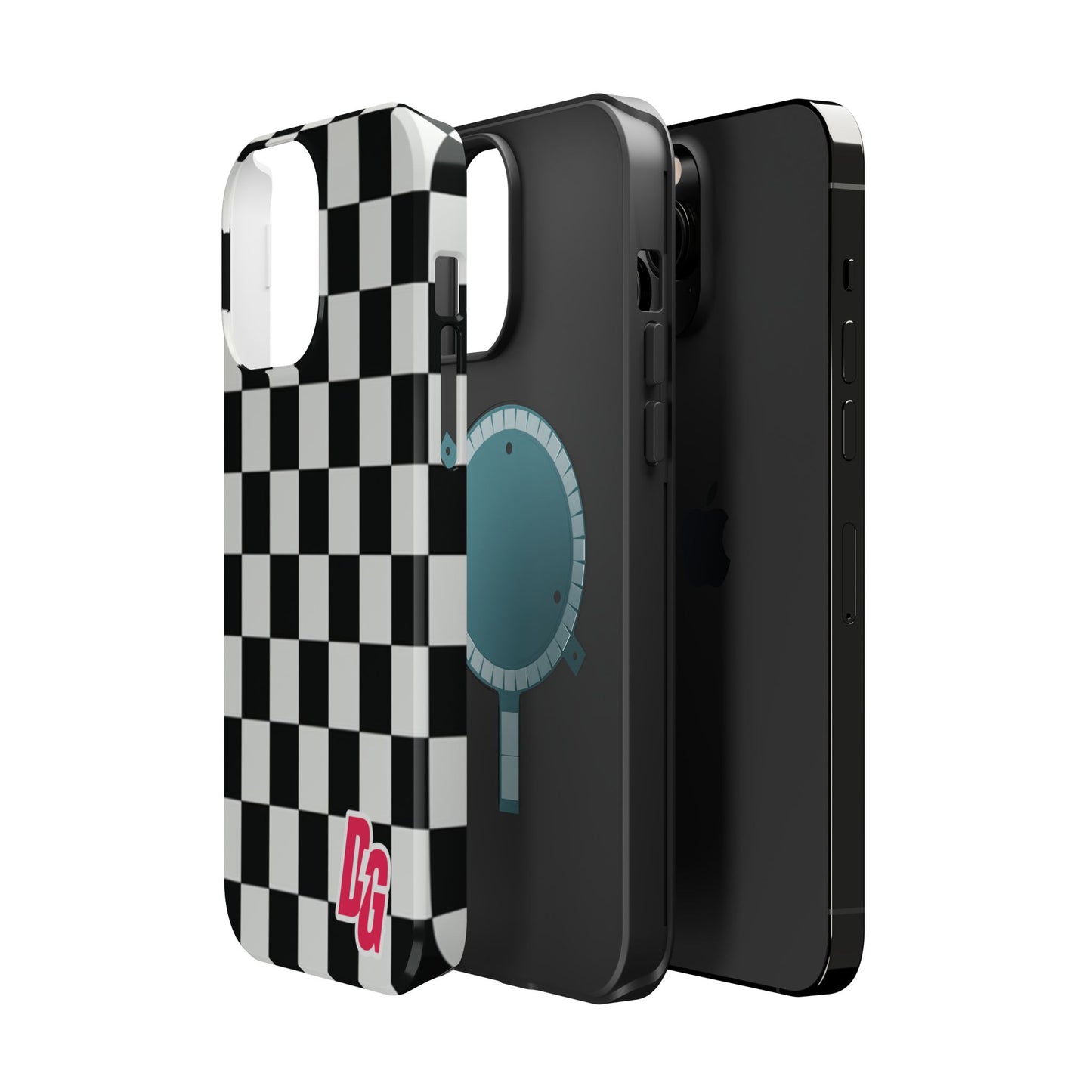 Dg Checkered Magnetic Tough Cases