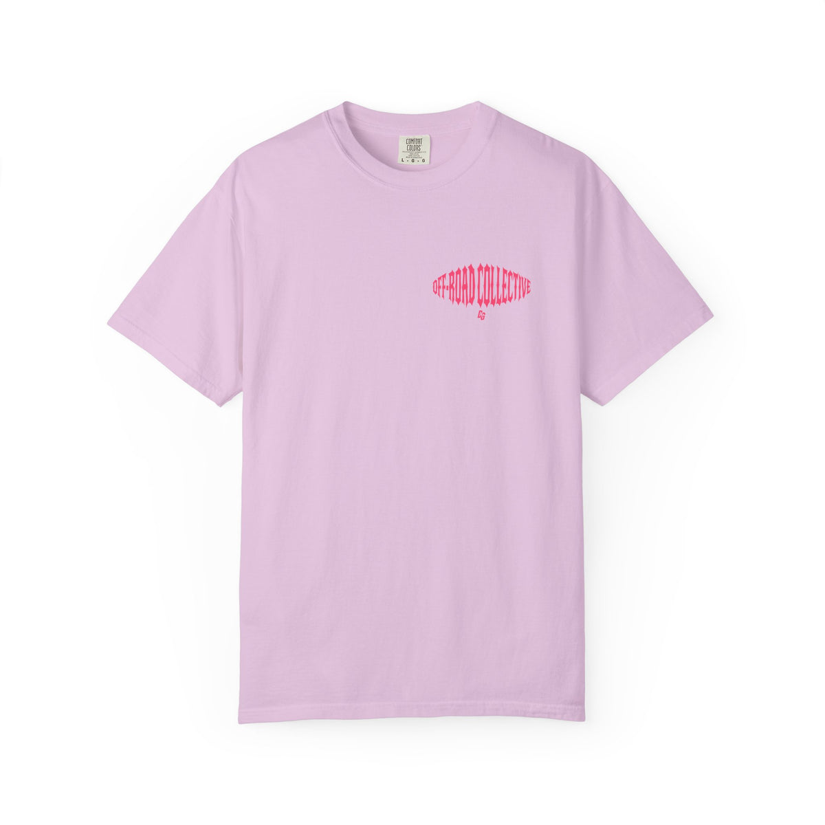 Off-Road Collective Metal Wrap Comfort Colors Tee - PINK
