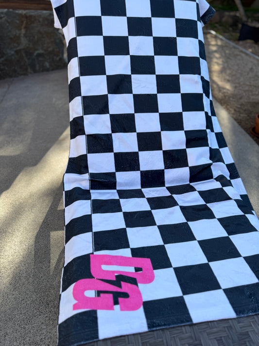 DG Beach Towel - Checkered