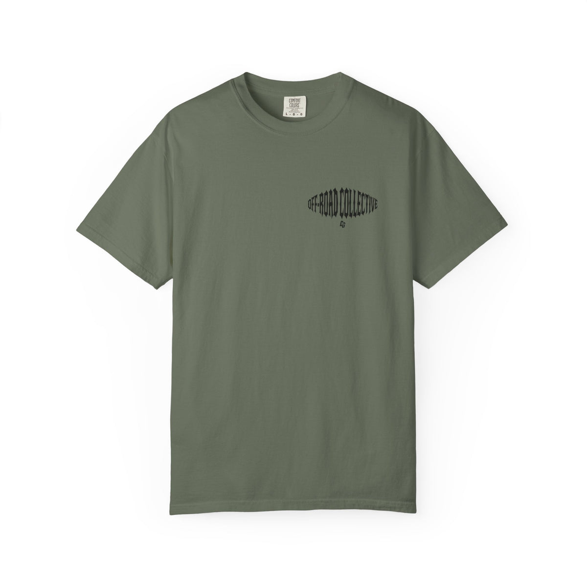 Off-Road Collective Metal Wrap Comfort Colors Tee - BLACK