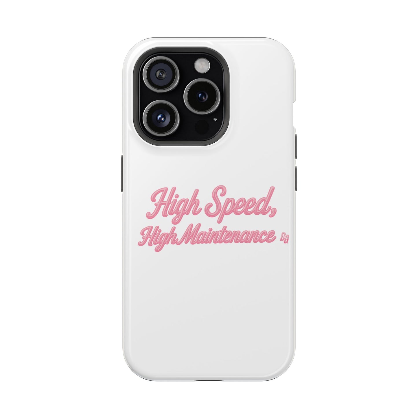 High Speed, High Maintenance - Bubblegum Chrome Magnetic Impact-Resistant Cases