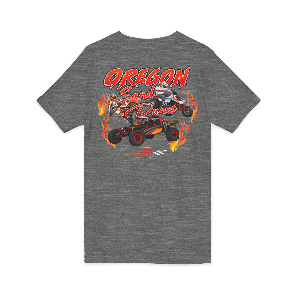 Women's Oregon Dunes Throwback Short Sleeve V-Neck Tee - Desert Girl