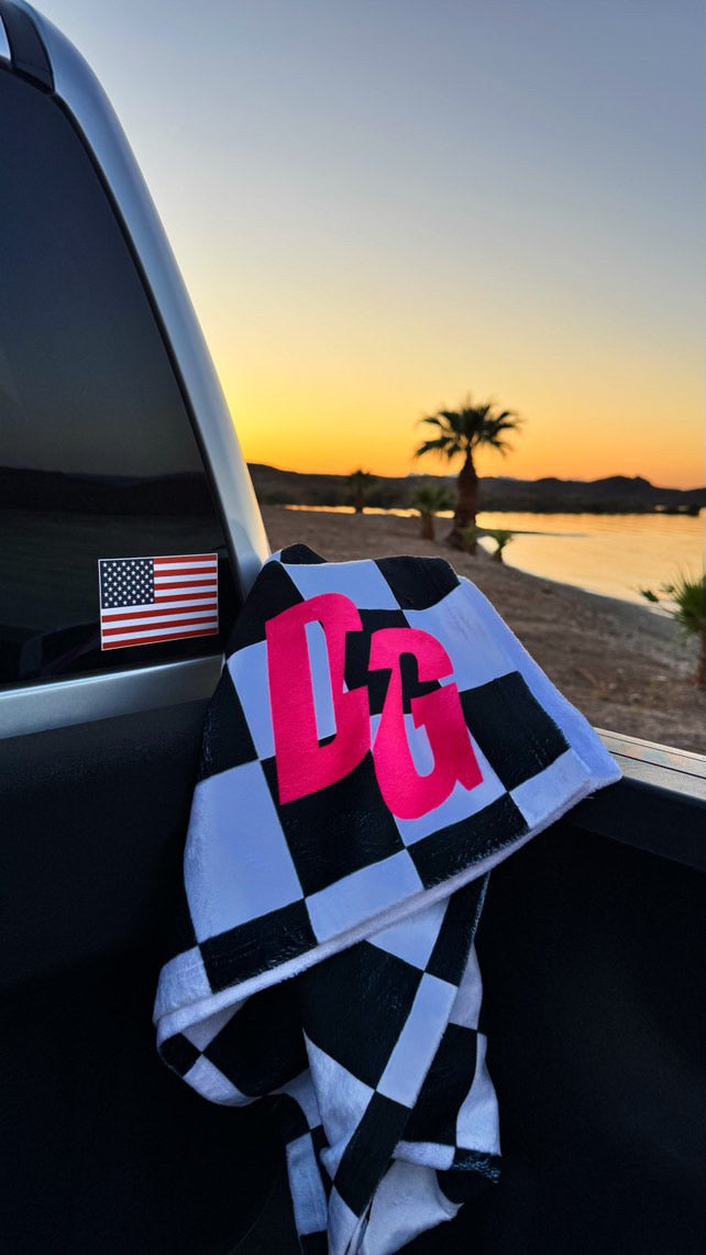 DG Beach Towel - Checkered