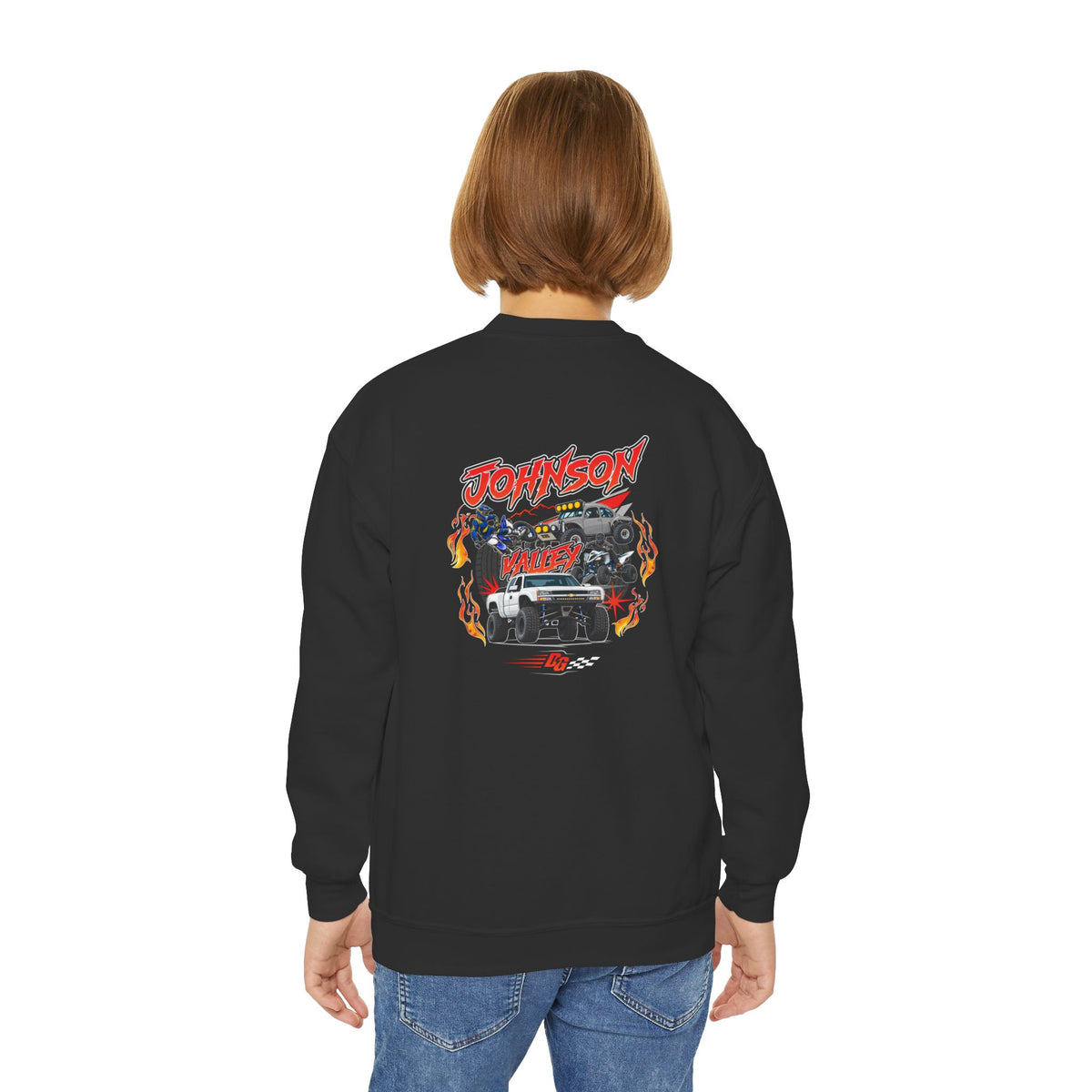 YOUTH Johnson Valley  Throwback Crewneck - Desert Girl