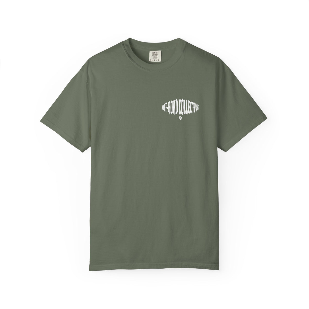 Off-Road Collective Metal Wrap Comfort Colors Tee - WHITE