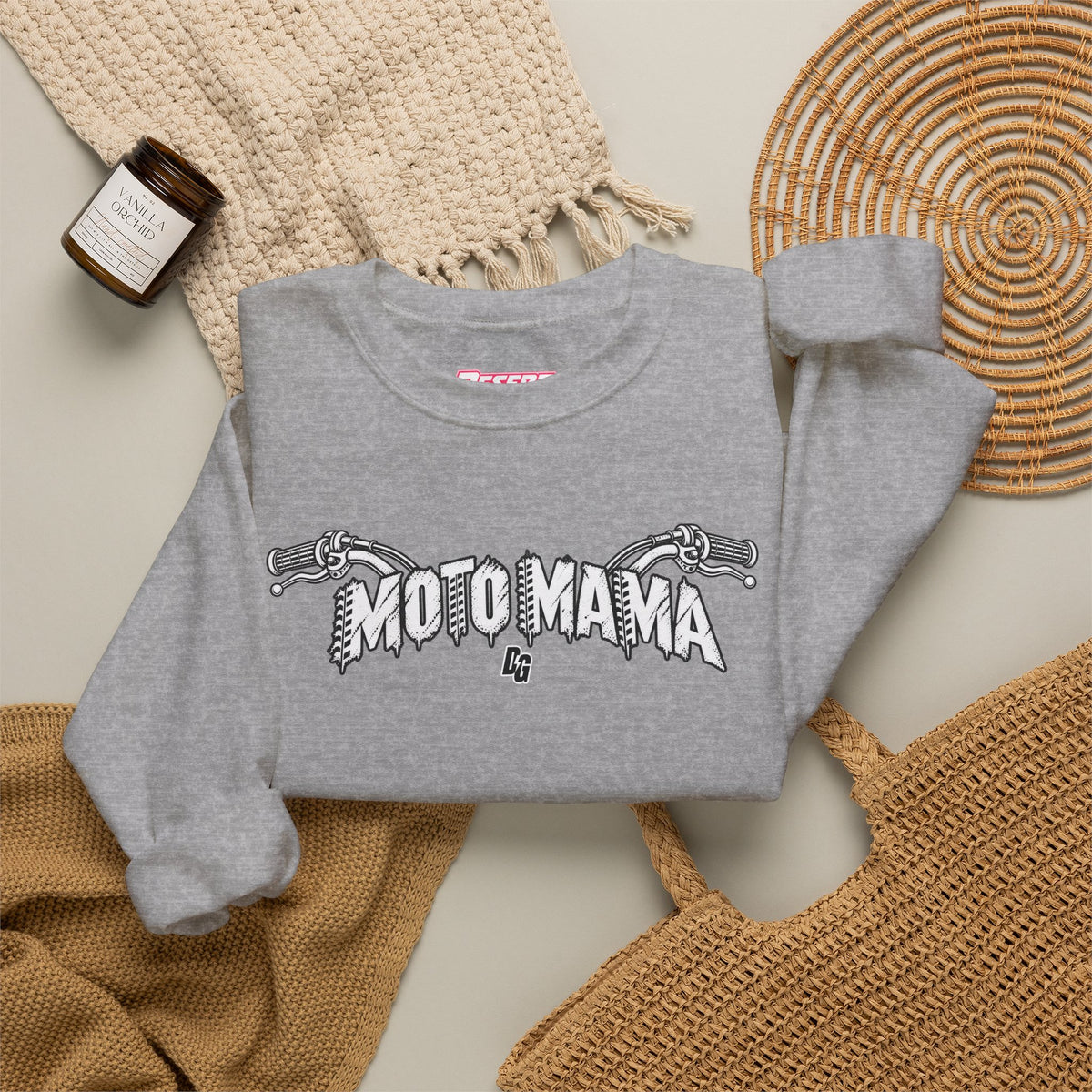 Moto Mama Full Throttle Crewneck