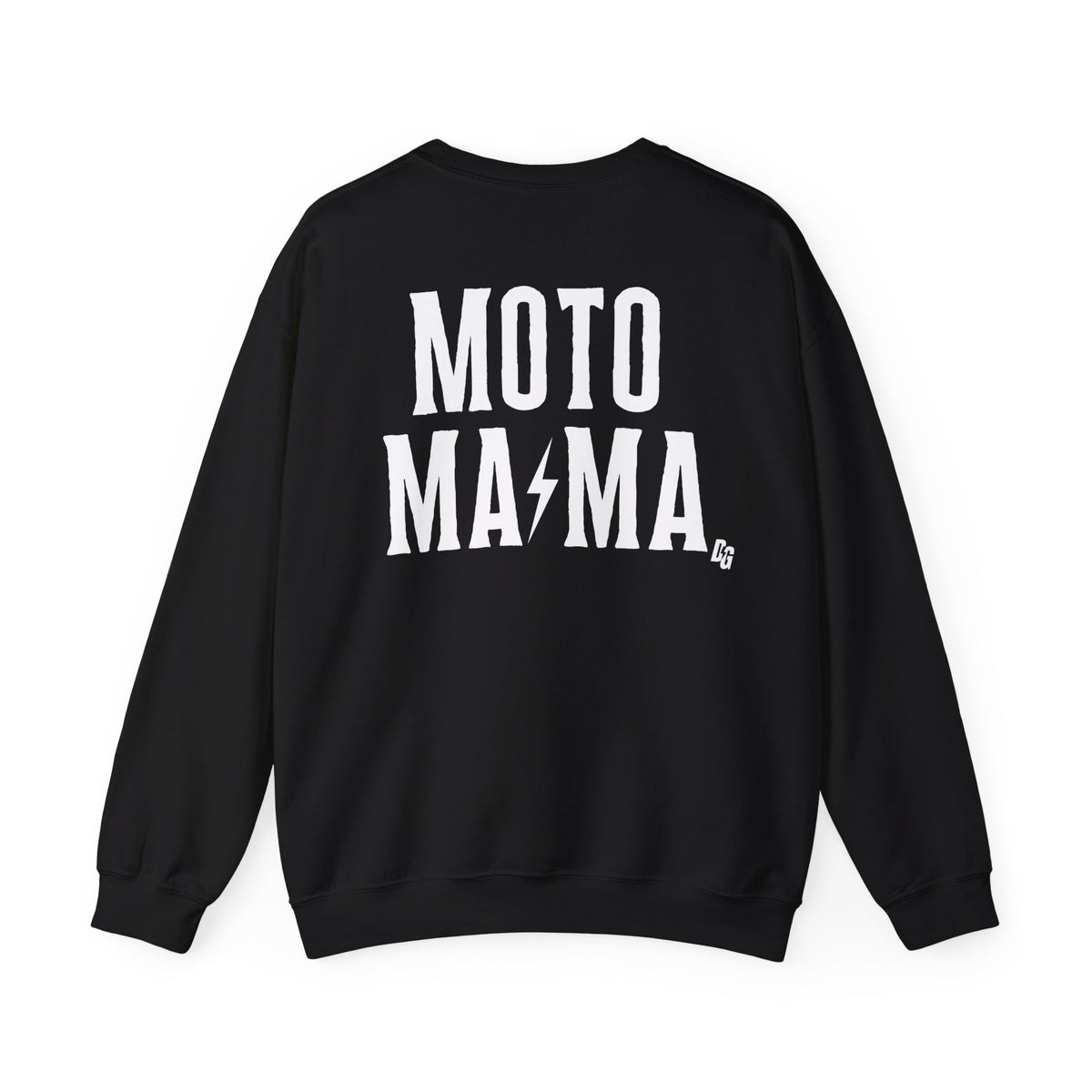 MOTO MAMA - CREWNECK - WHITE