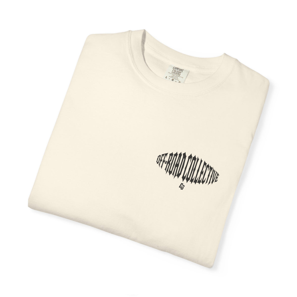 Off-Road Collective Metal Wrap Comfort Colors Tee - BLACK