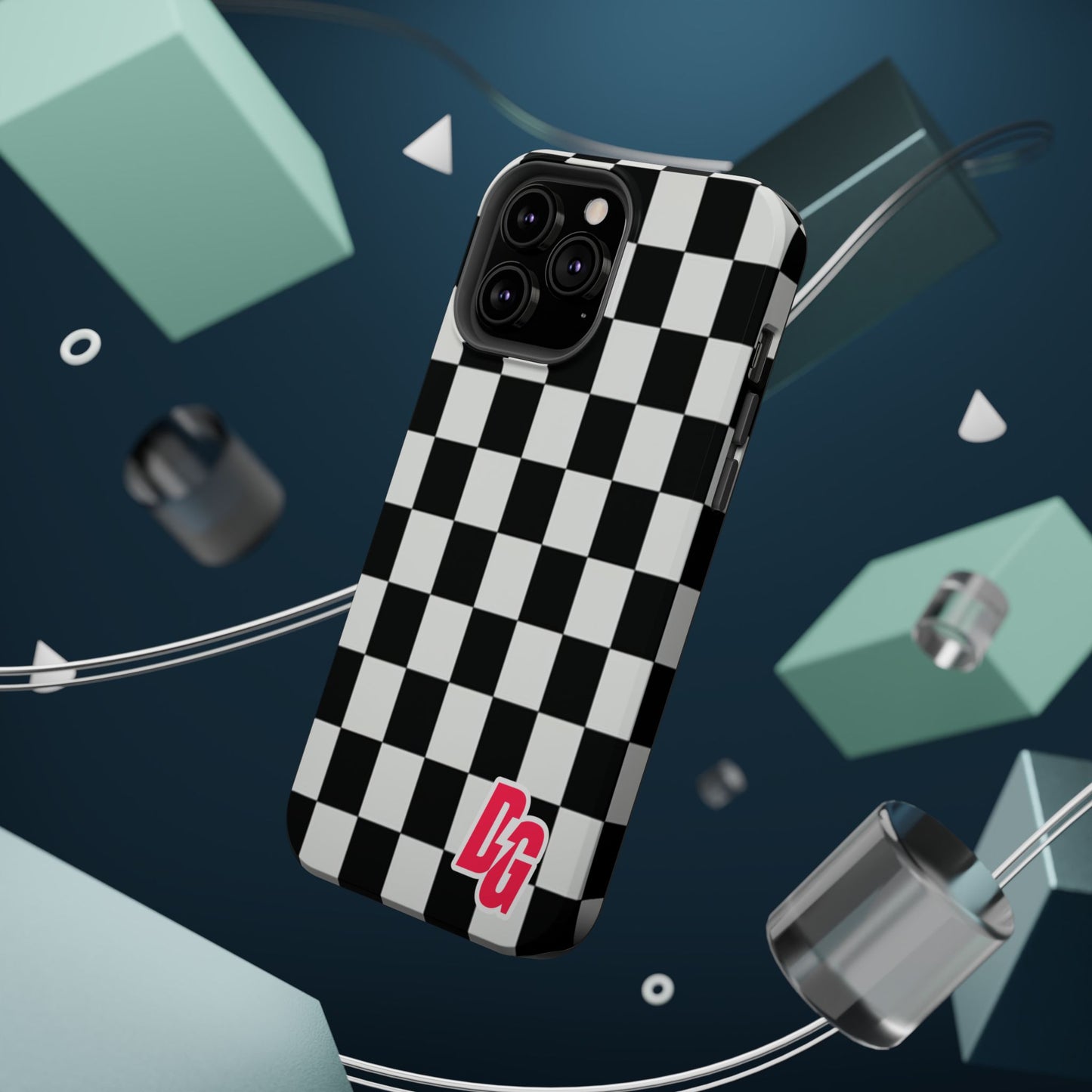 Dg Checkered Magnetic Tough Cases