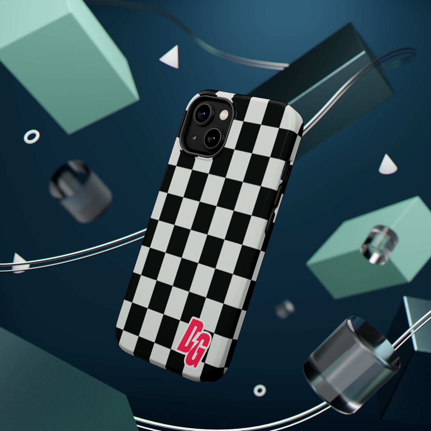 Dg Checkered Magnetic Tough Cases
