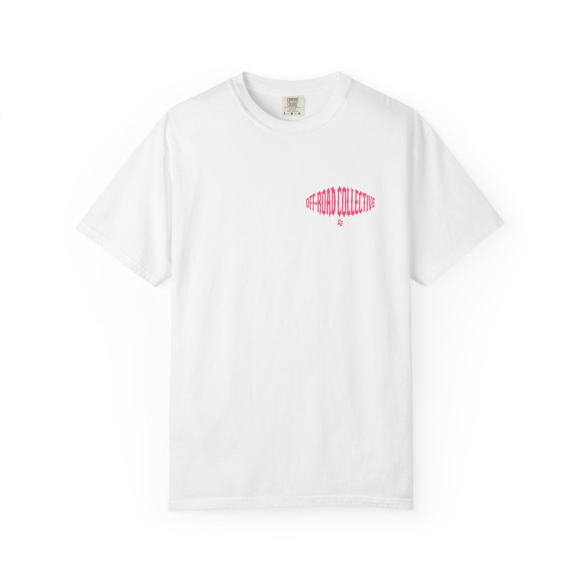 Off-Road Collective Metal Wrap Comfort Colors Tee - PINK
