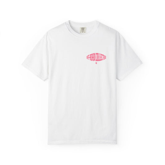 Off-Road Collective Metal Wrap Comfort Colors Tee - PINK