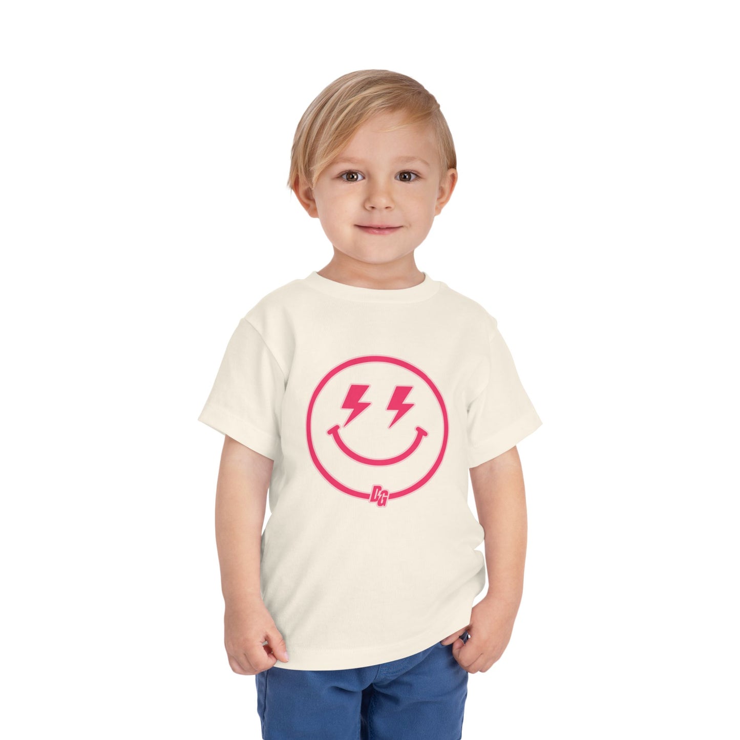 Toddler Smiley DG Short Sleeve Tee