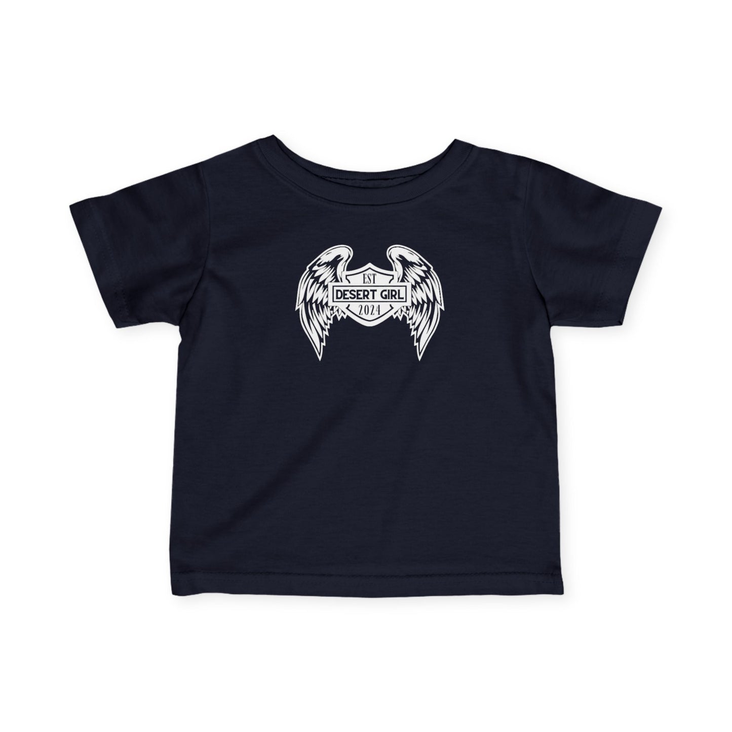 Infant Desert Girl Wings Short Sleeve Tee