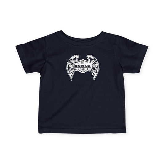 Infant Desert Girl Wings Short Sleeve Tee