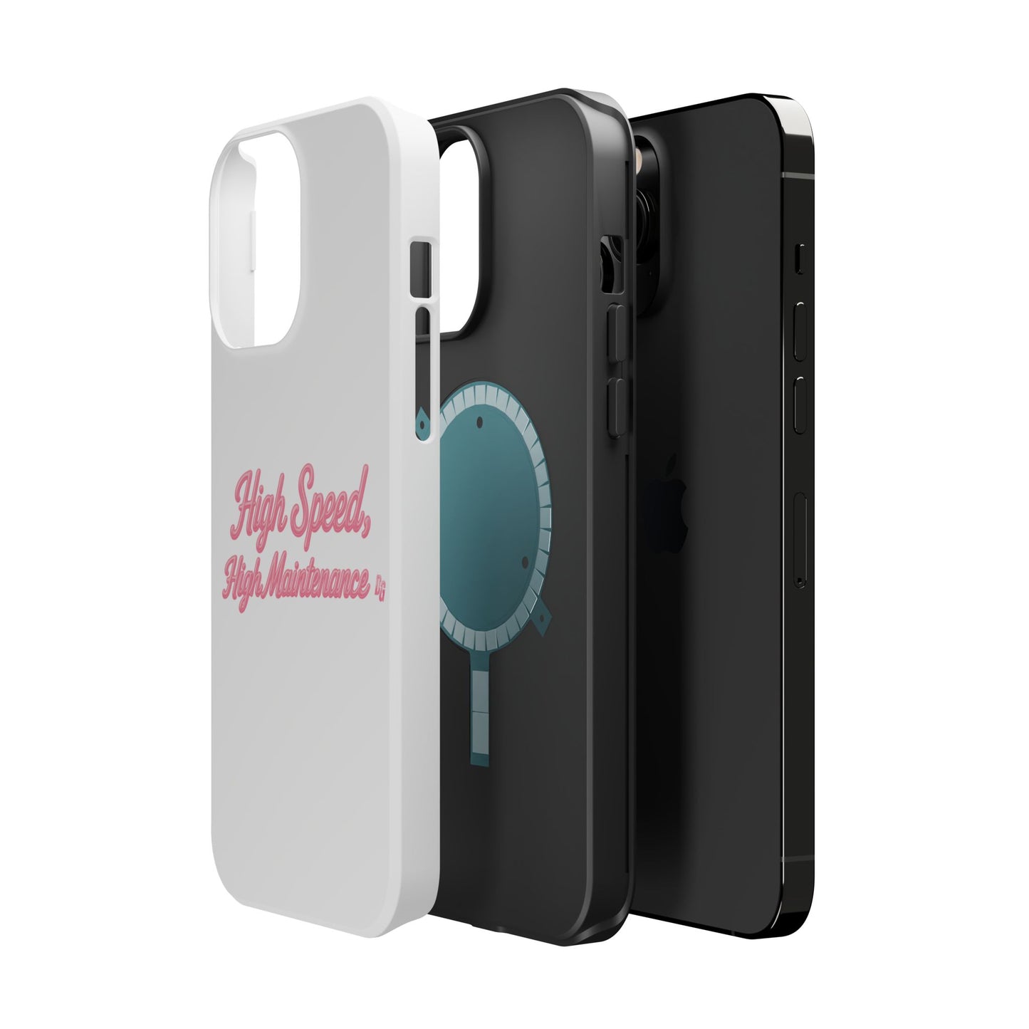 High Speed, High Maintenance - Bubblegum Chrome Magnetic Impact-Resistant Cases