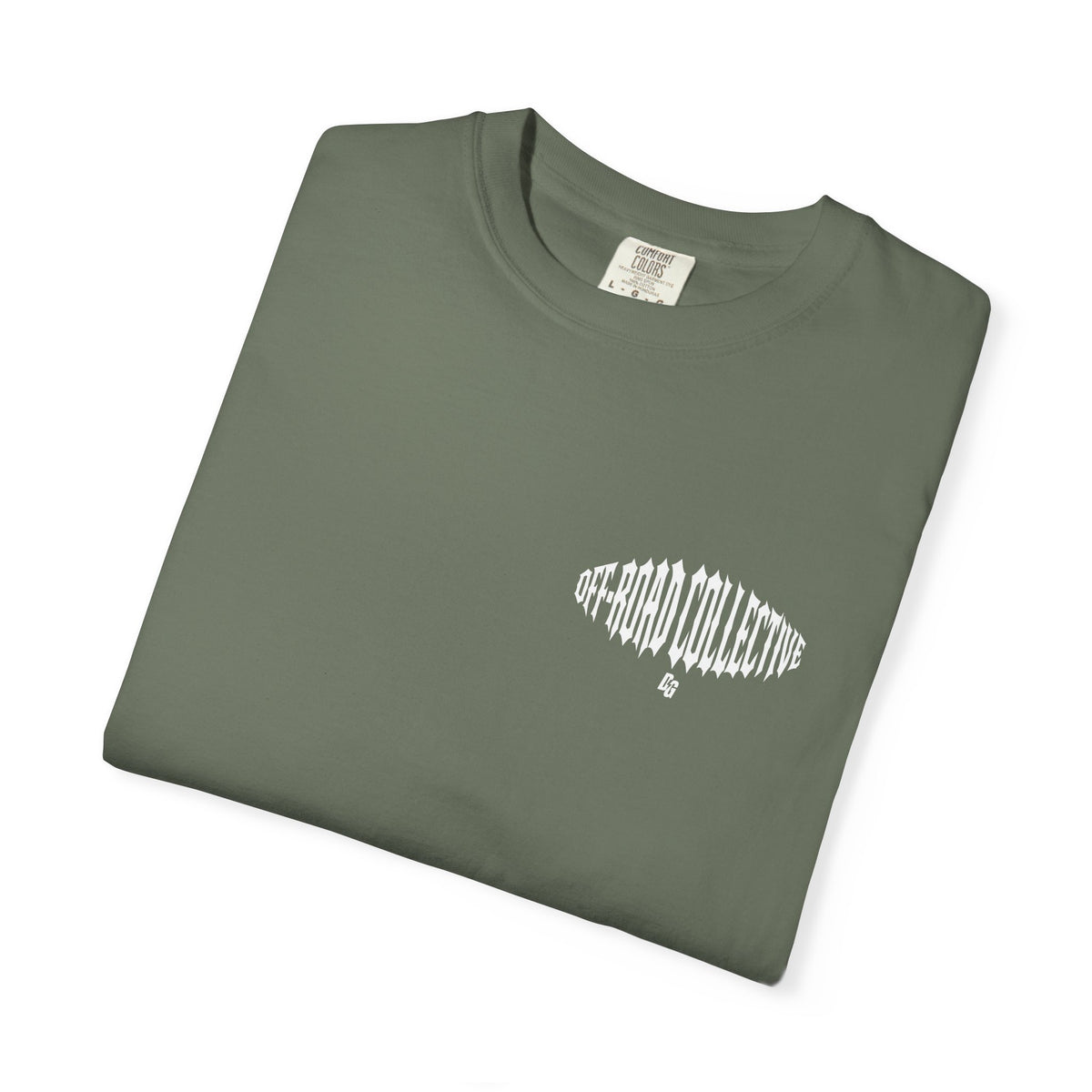 Off-Road Collective Metal Wrap Comfort Colors Tee - WHITE