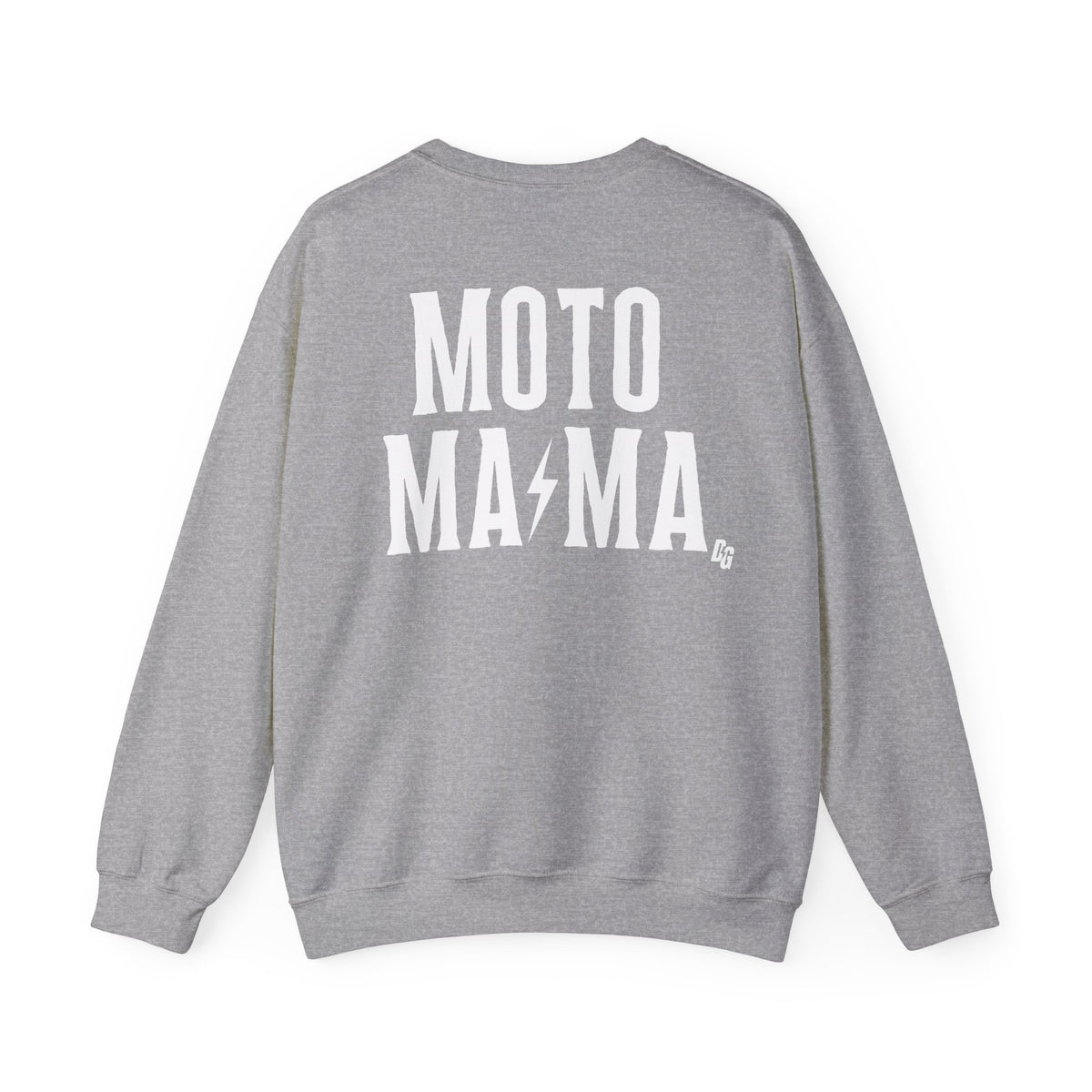 MOTO MAMA - CREWNECK - WHITE