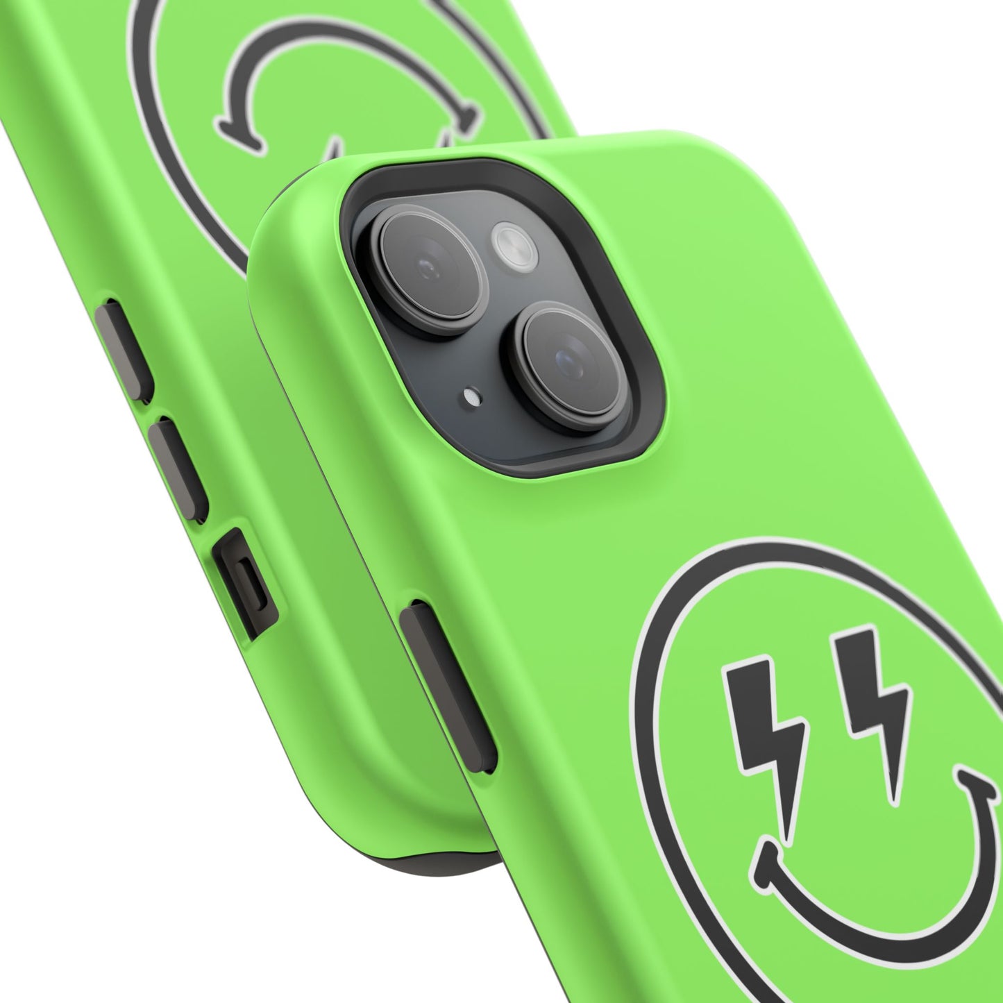 Desert Girl Smiley - LIME GREEN Tough Magnetic Cases