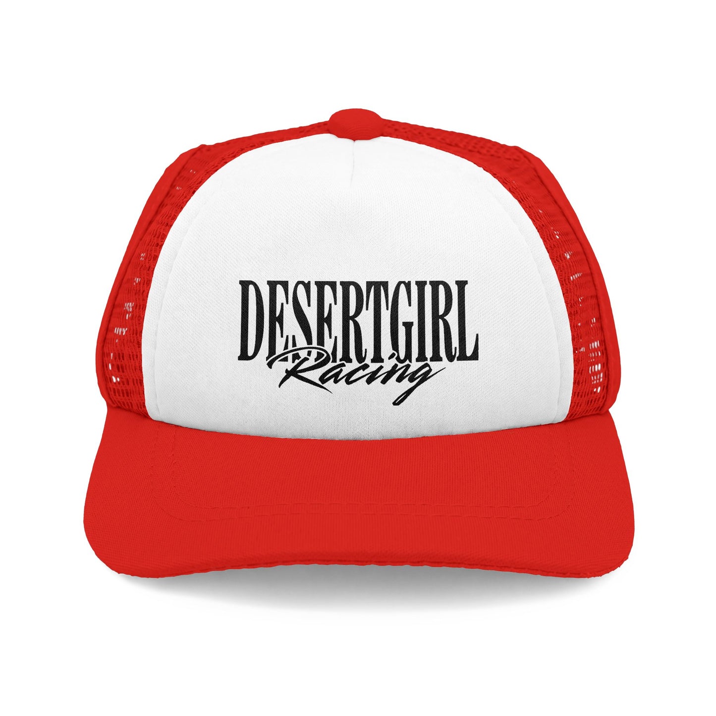 Pet Desert Girl Racing Foam Trucker Hat