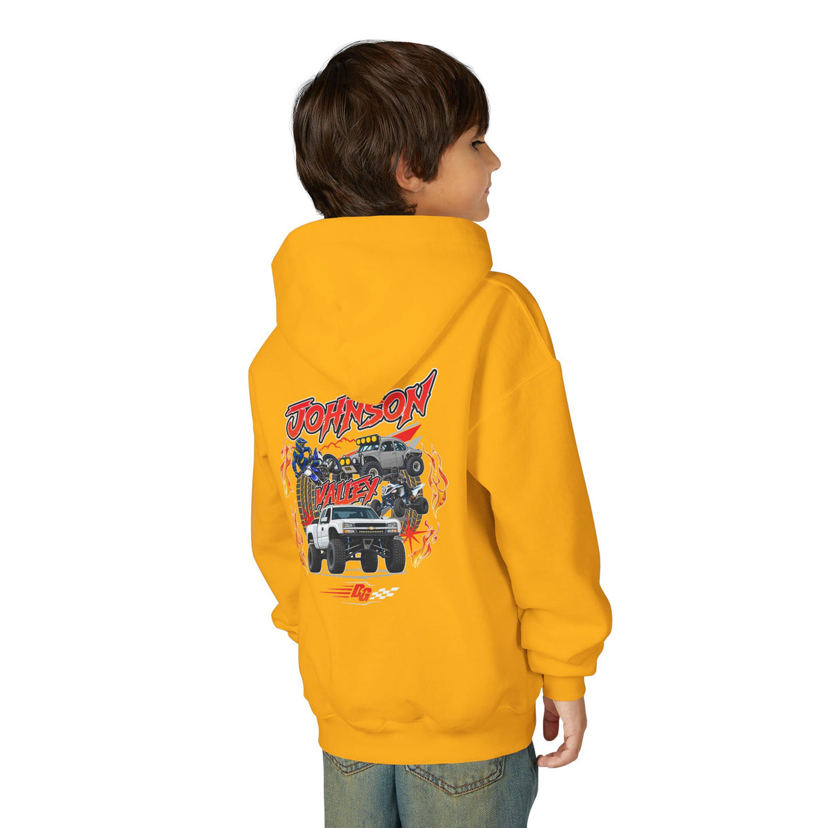 YOUTH Johnson Valley Throwback Hoodie - Desert Girl