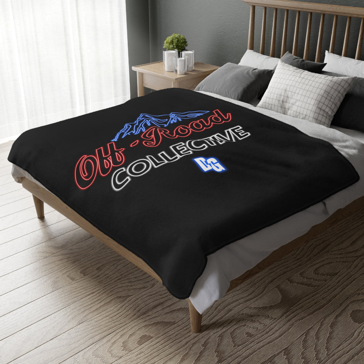 Blue Mountains ORC DG Fuzzy Blanket ( Double Sided )