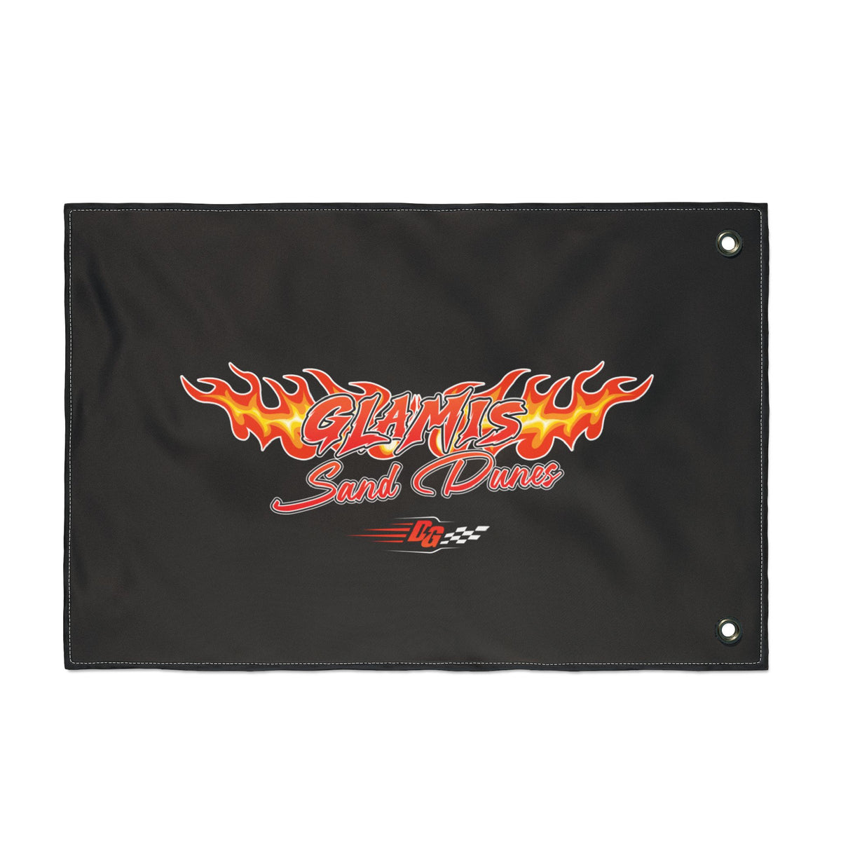 Glamis Dunes Throwback Double Sided Flag
