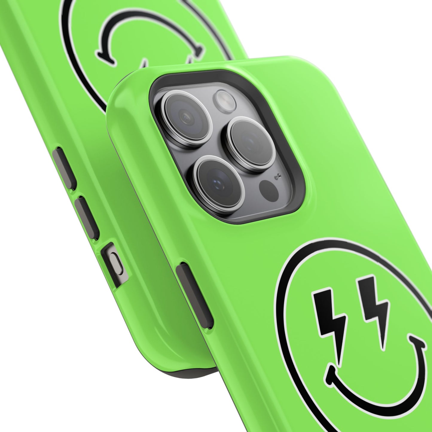 Desert Girl Smiley - LIME GREEN Tough Magnetic Cases