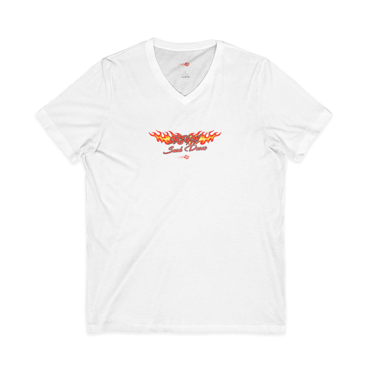 Women's Oregon Dunes Throwback Short Sleeve V-Neck Tee - Desert Girl