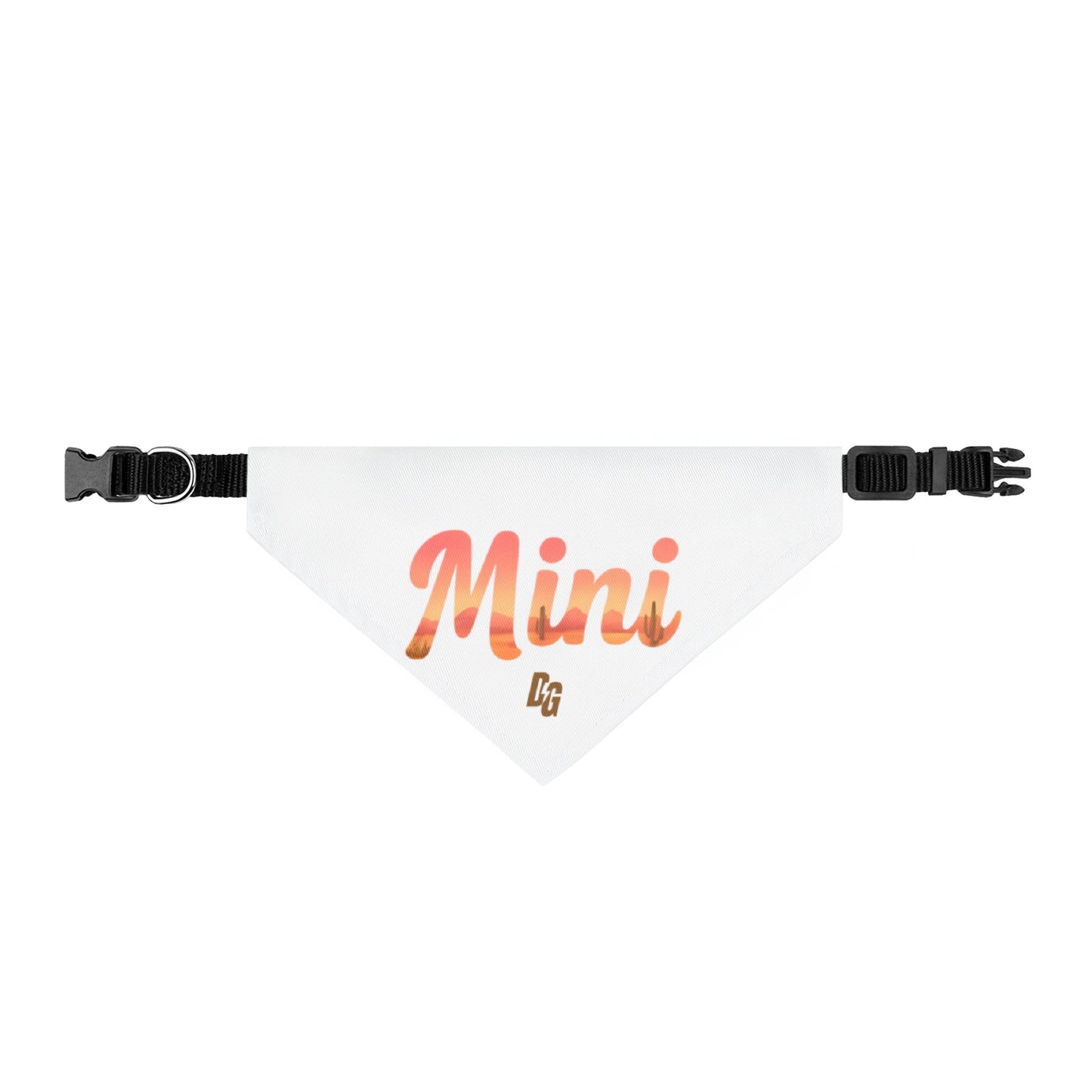 MINI Desert Girl Clip-on Pet Bandana
