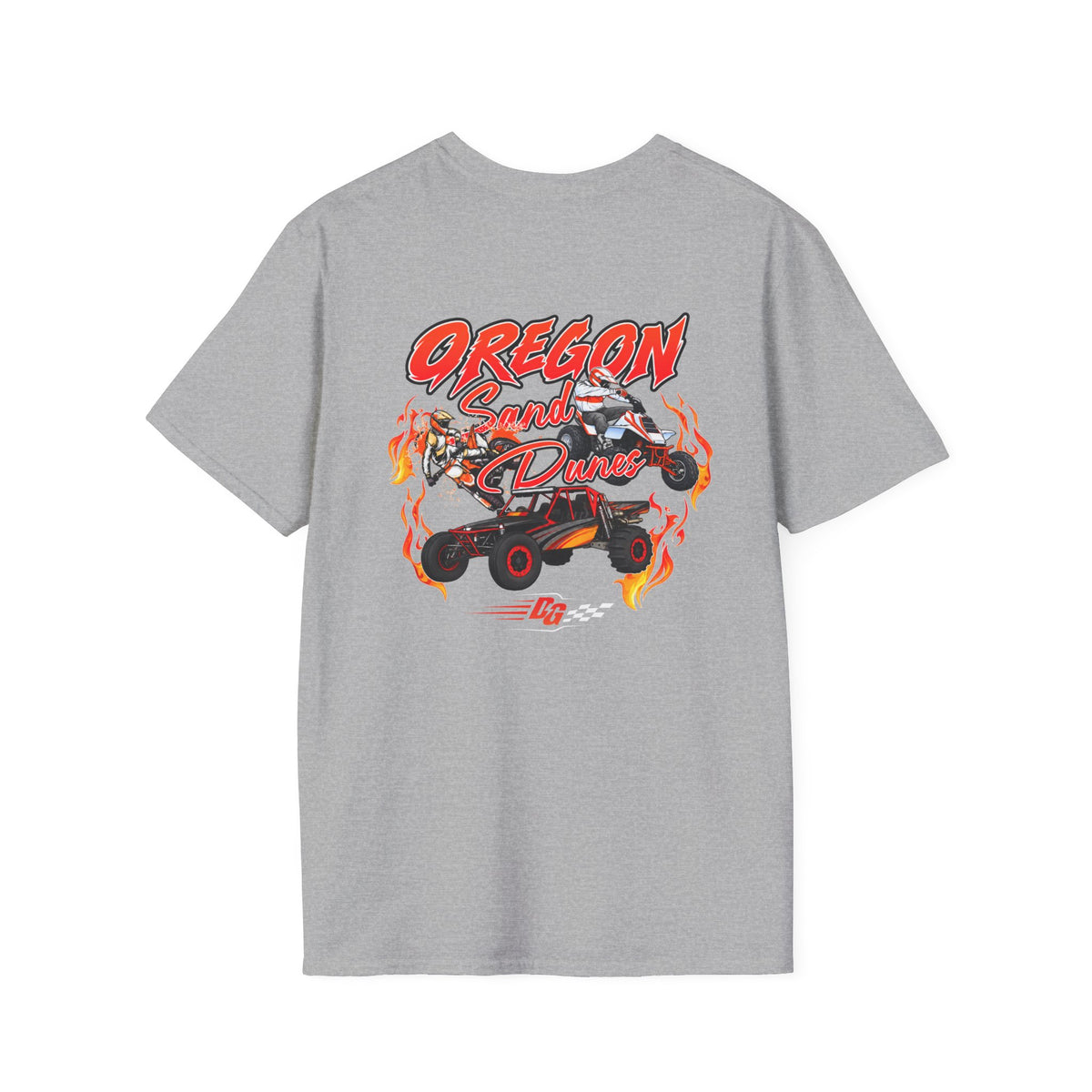 Oregon Dunes Throwback Short Sleeve Tee - Desert Girl