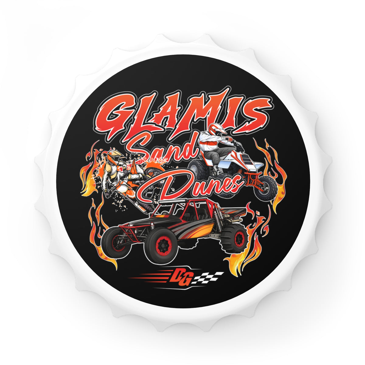 Glamis Dunes Throwback Cap Bottle Opener