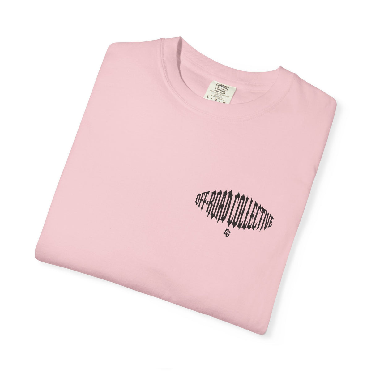 Off-Road Collective Metal Wrap Comfort Colors Tee - BLACK
