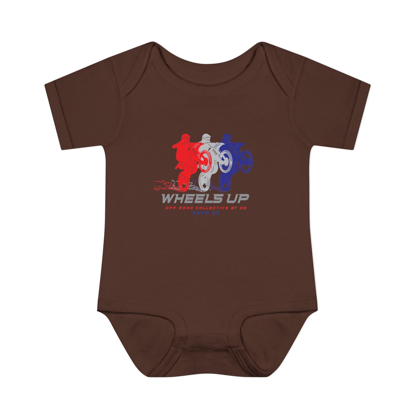 Infant Wheels Up Onesie