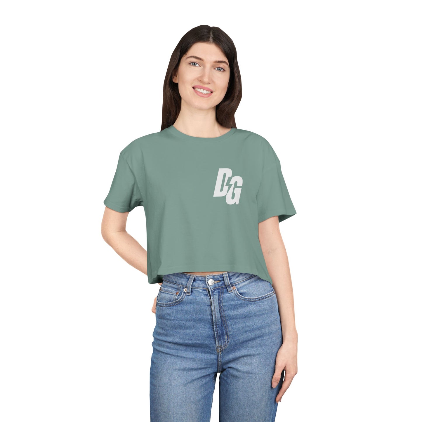 Get In Loser - DESERT Cropped Tee