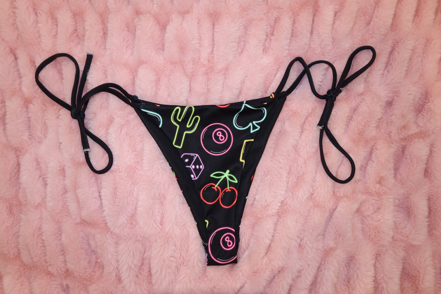 Neon Dreams - Triangle String Bikini Bottoms