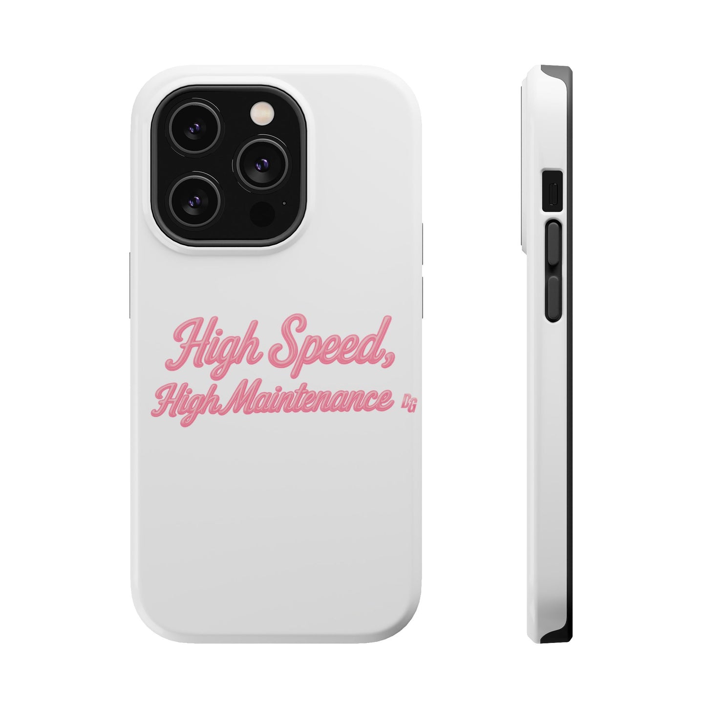 High Speed, High Maintenance - Bubblegum Chrome Magnetic Impact-Resistant Cases