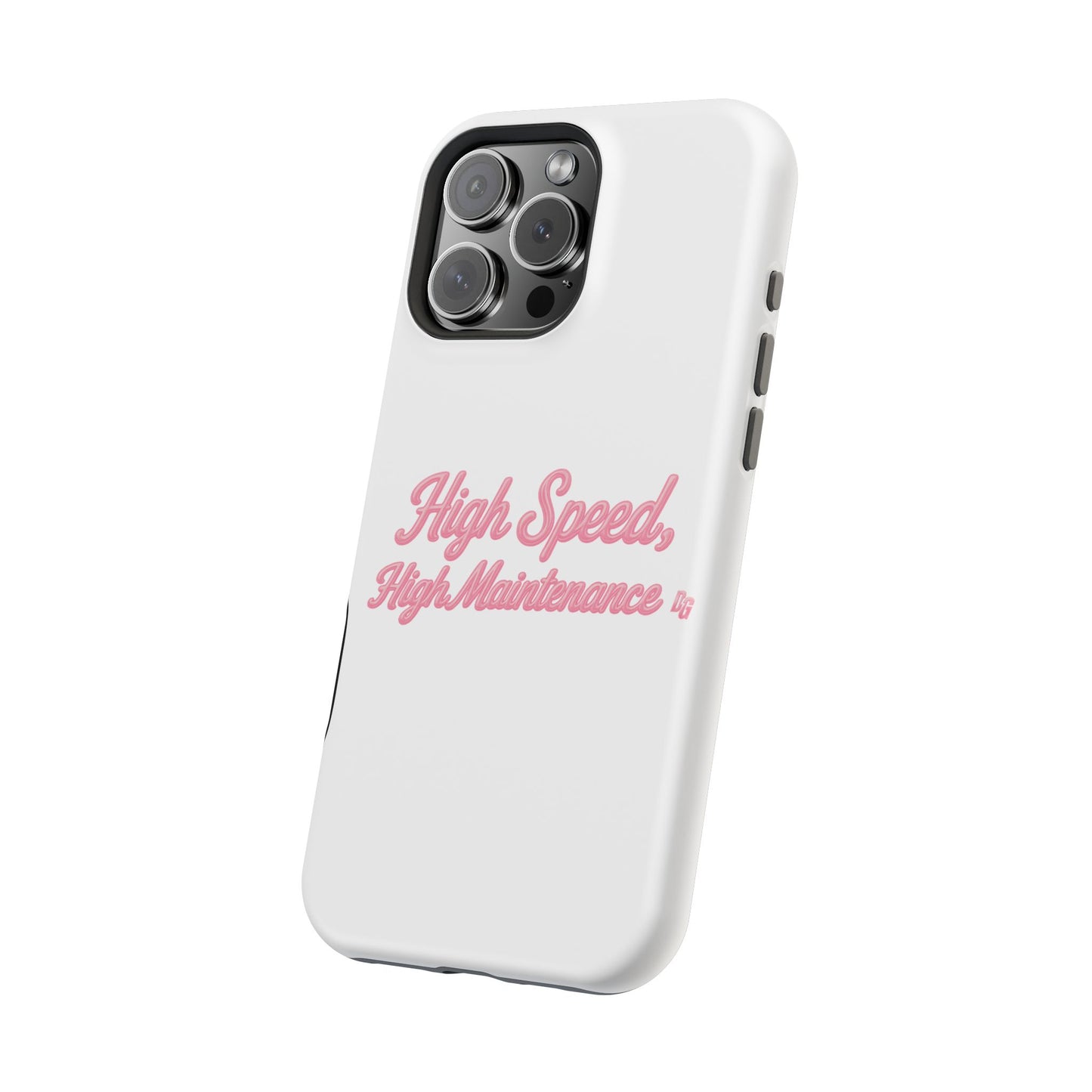 High Speed, High Maintenance - Bubblegum Chrome Magnetic Impact-Resistant Cases