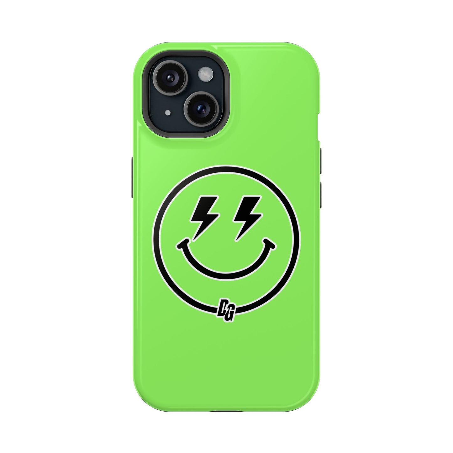 Desert Girl Smiley - LIME GREEN Tough Magnetic Cases