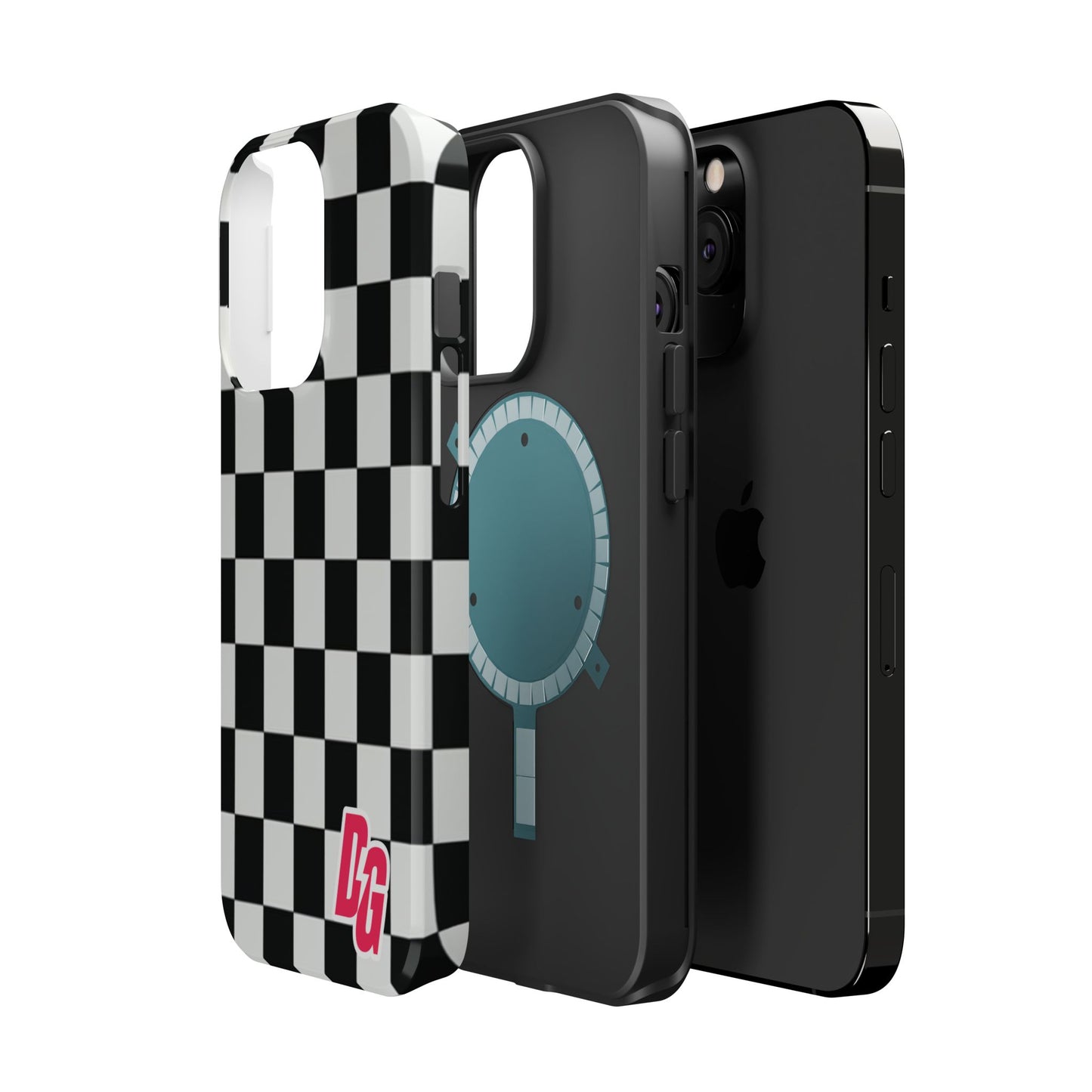 Dg Checkered Magnetic Tough Cases