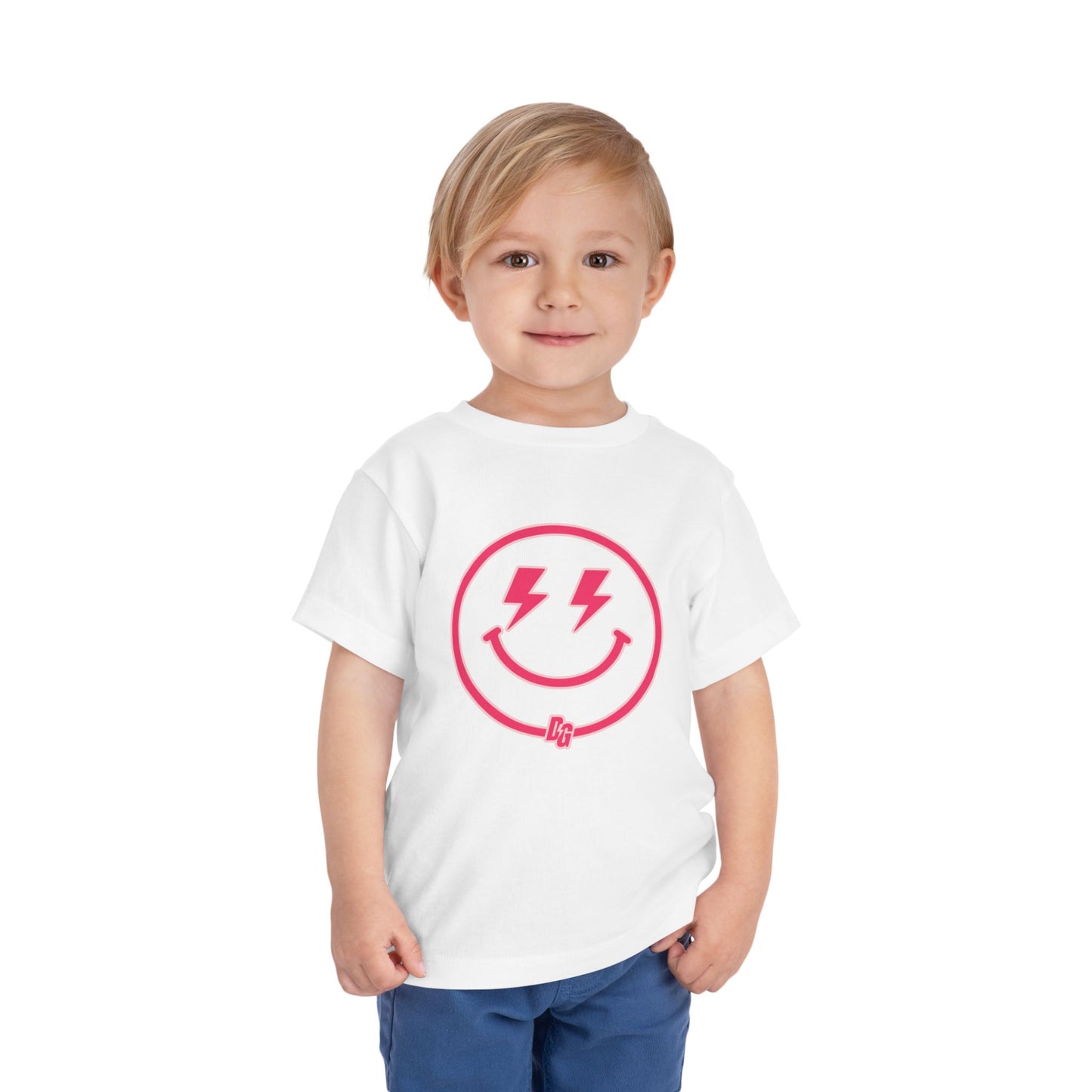 Toddler Smiley DG Short Sleeve Tee