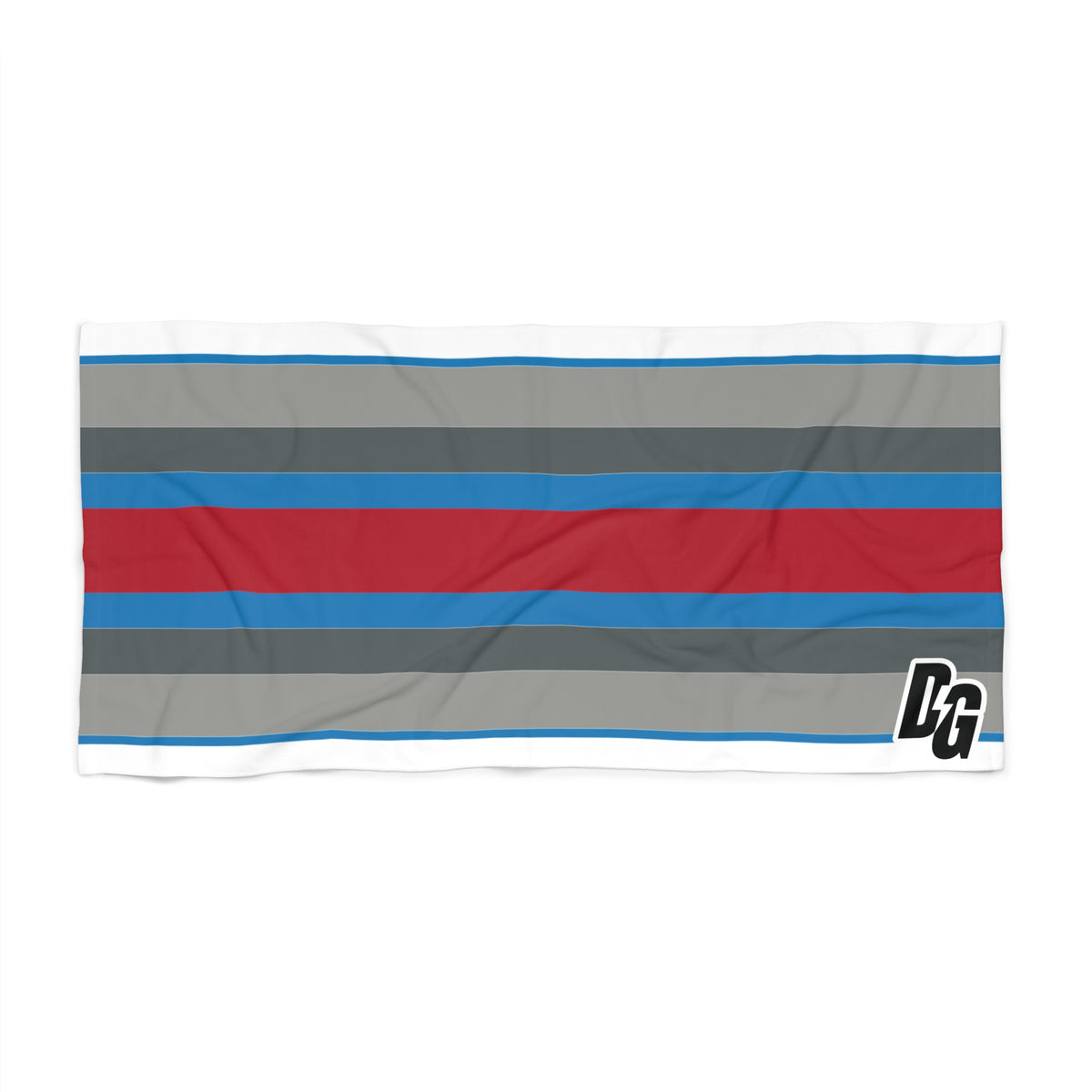 Desert Girl Stripes Beach Towel