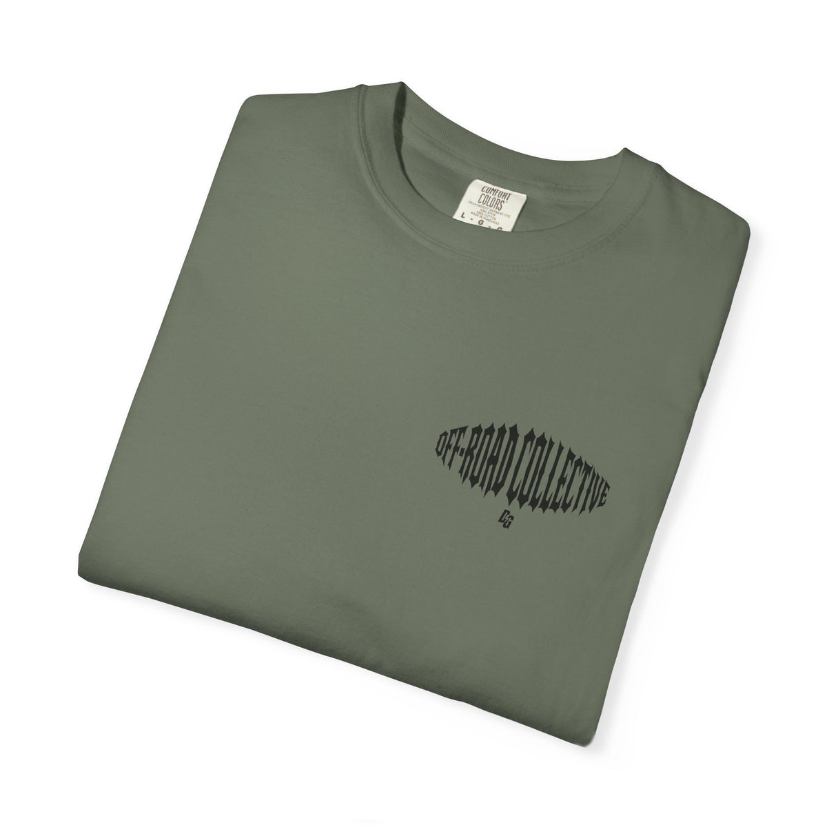 Off-Road Collective Metal Wrap Comfort Colors Tee - BLACK