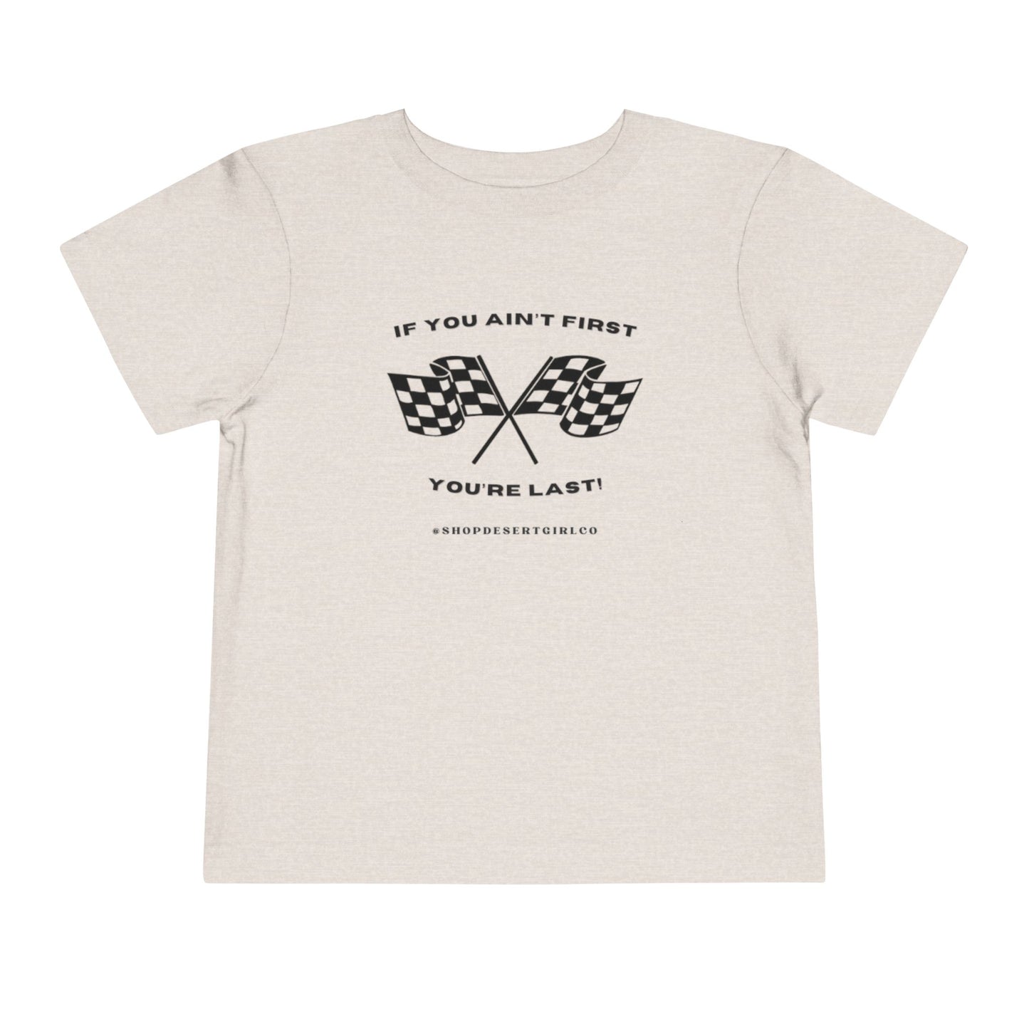 If You Ain't First 24 YOUTH Tee - BLACK