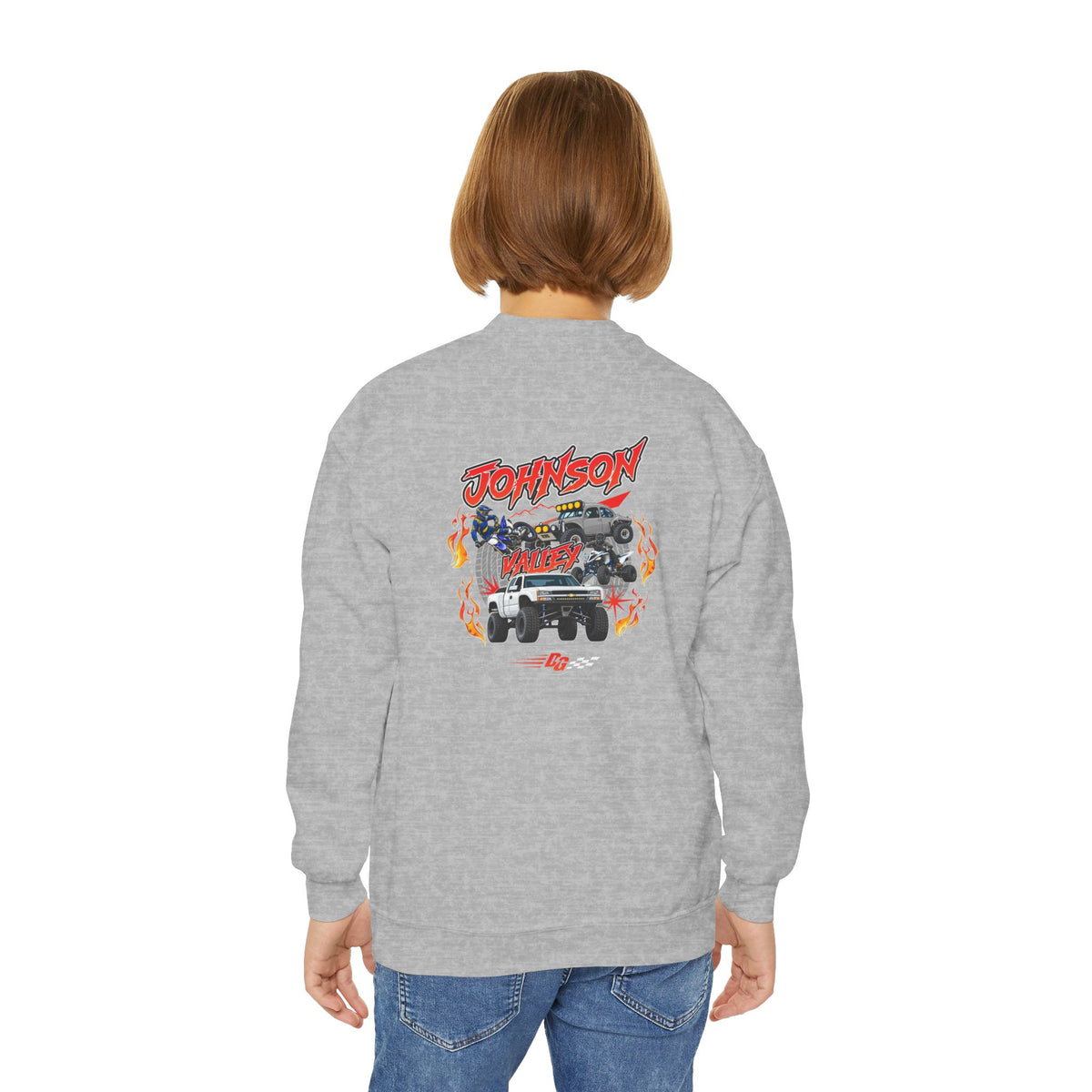YOUTH Johnson Valley  Throwback Crewneck - Desert Girl