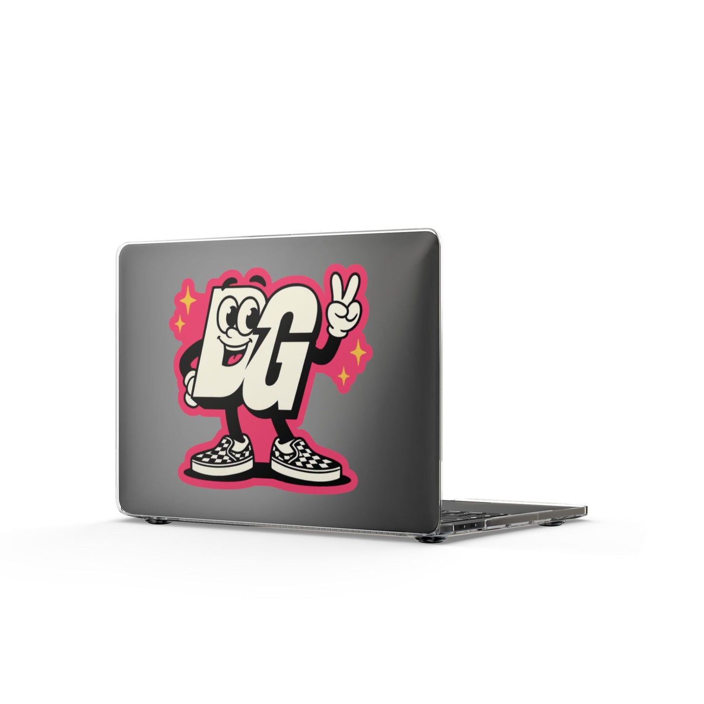 Desert Girl Icon Clear MacBook Cases
