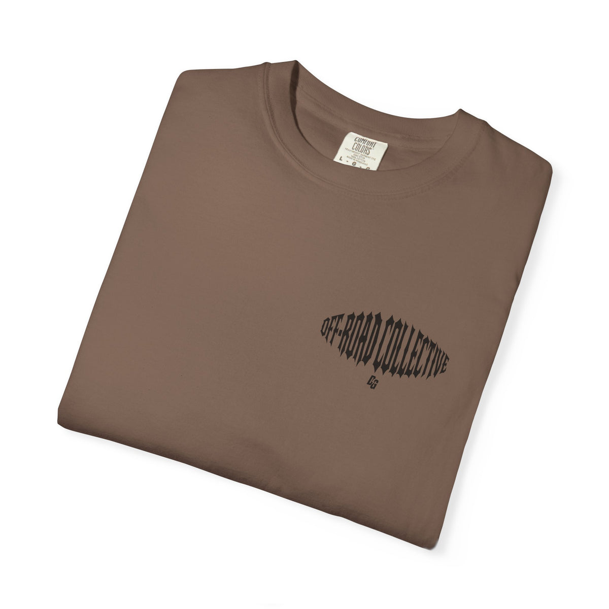 Off-Road Collective Metal Wrap Comfort Colors Tee - BLACK