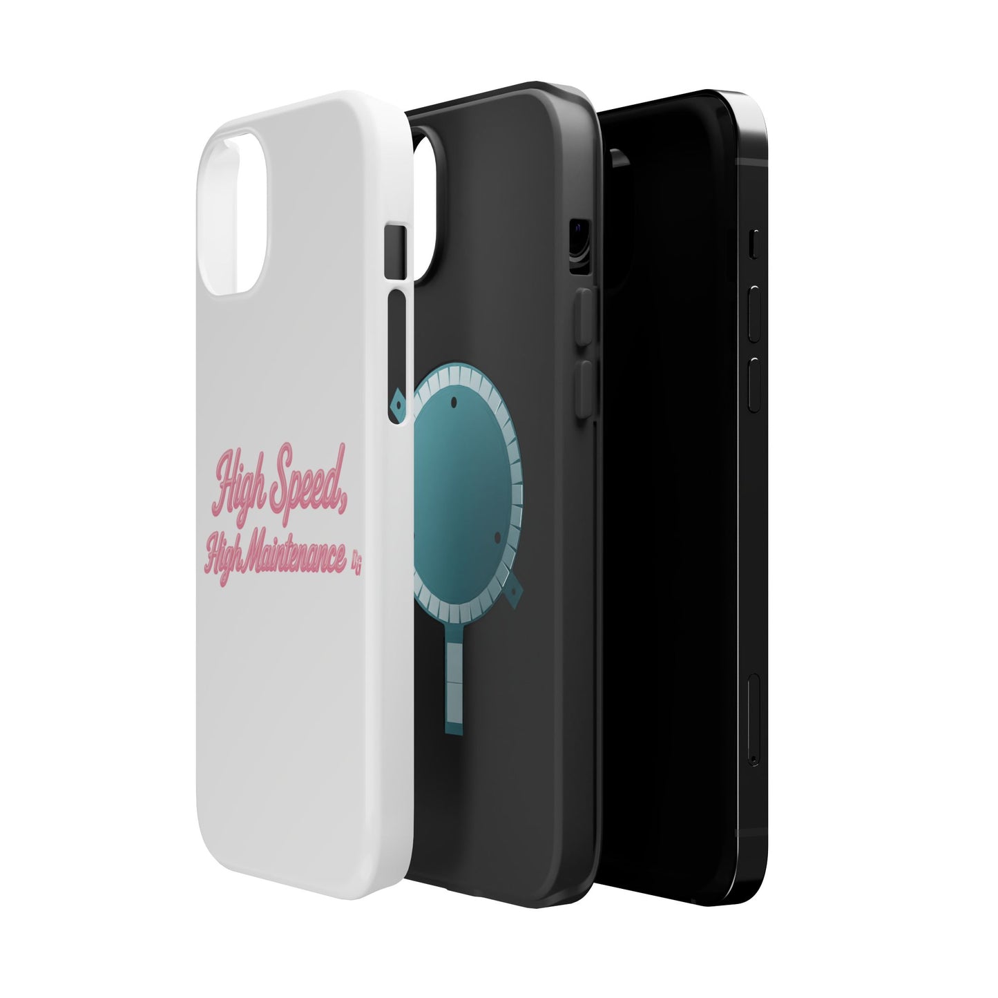 High Speed, High Maintenance - Bubblegum Chrome Magnetic Impact-Resistant Cases