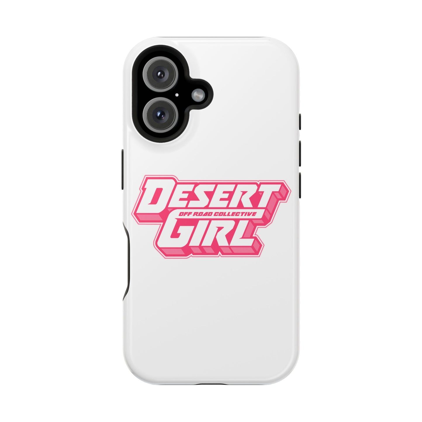Desert Girl WHITE Tough Magnetic Cases