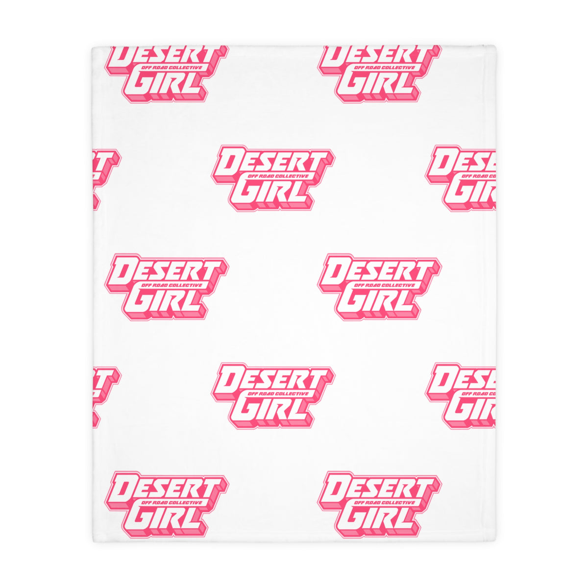 Desert Girl Off-Road Collective Fuzzy Blanket ( Double Sided )